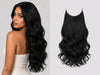 GlazyExtension™ Invisible Wavy Halo Hair Extensions