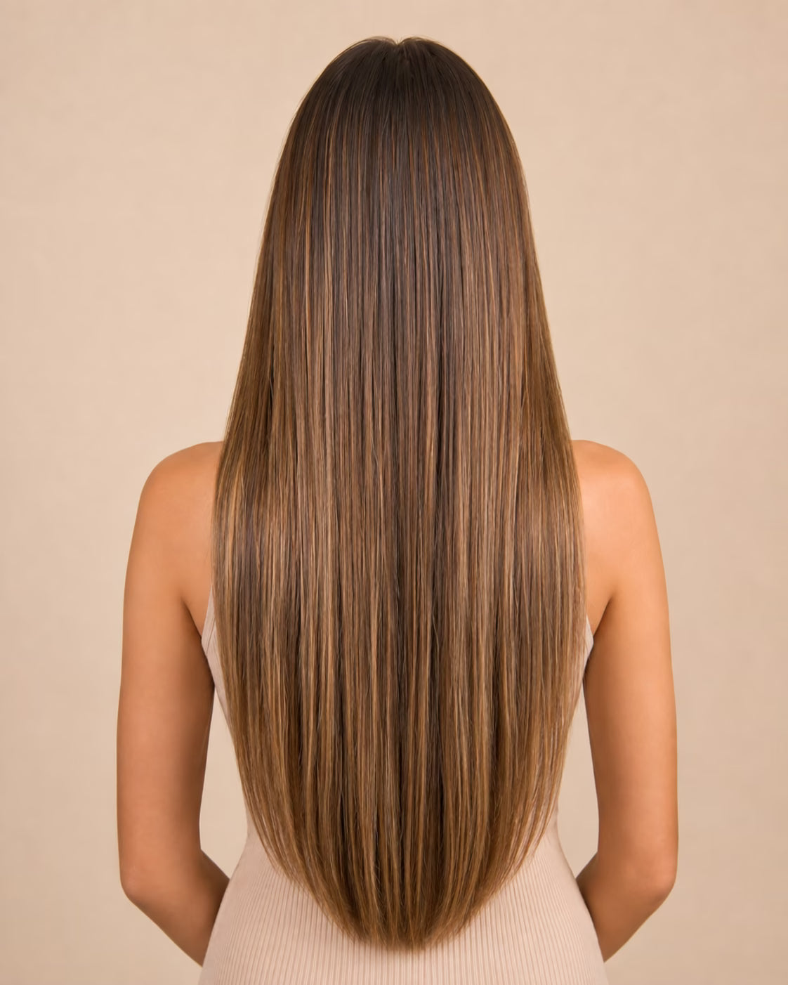Wavy halo hair extensions